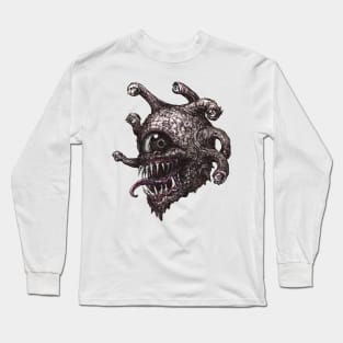 A Beholder Dungeon keeper creature roleplay Long Sleeve T-Shirt